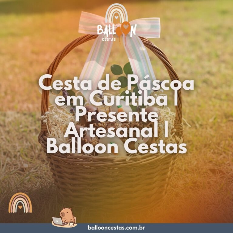 cesta de Páscoa Curitiba